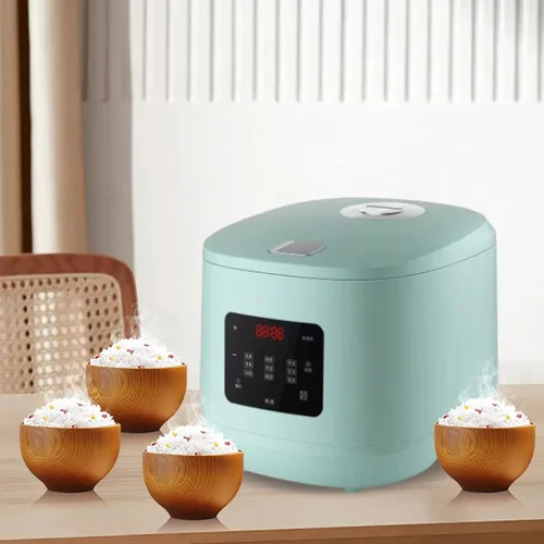 Vista 6 de Olla de arroz, hogar pequeño mini 5L portátil antiadherente viaje inteligente control multifuncional cocina
