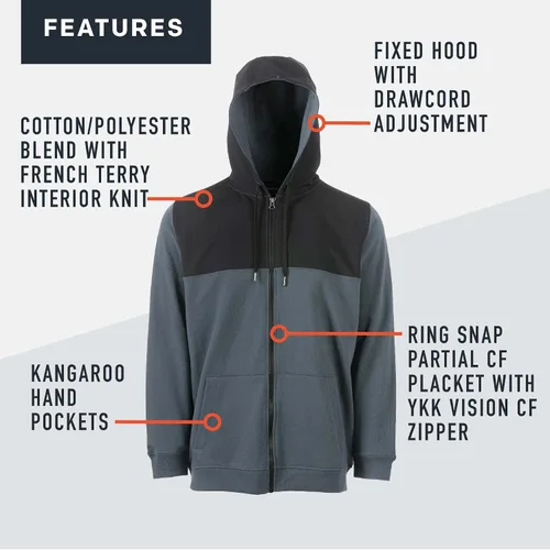 Vista 3 de Grundéns Daggerboard FZ Sudadera con capucha