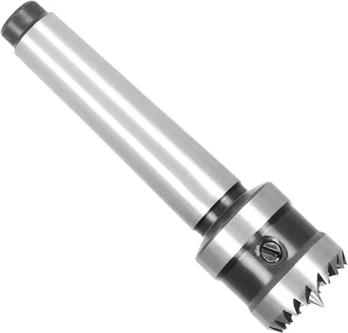 Vista 6 de kimllier Herramienta de torneado de madera 2MT con corona de 1 pulgada Super Torno de madera Centro de impulsión para torno de madera y metalurgia