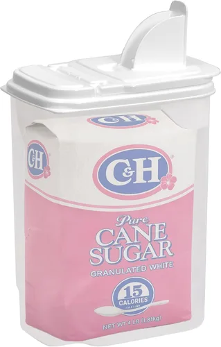 Vista 7 de Buddeez Contenedor grande de almacenamiento de alimentos - 3.75 cuartos de galón Sugar Buddy, organización y almacenamiento de cocina multiusos