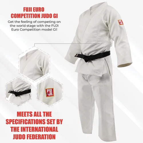 Vista 4 de Fuji Euro Competition Judo Gi