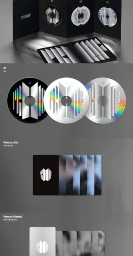 Vista 5 de BTS Proof Anthology Standard Edition Álbum CD+El arte de la prueba+Fotografía+Epílogo+Letra+Juego de tarjeta fotográfica versión