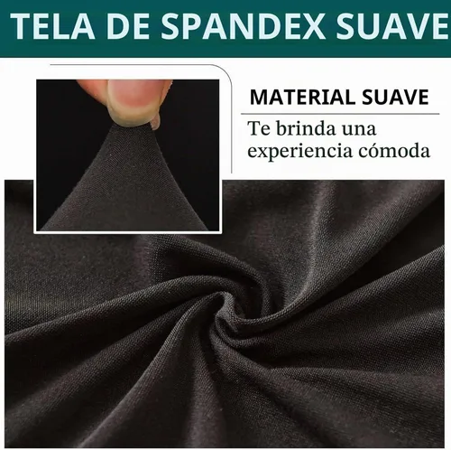 Vista 3 de Funda elástica para silla moderna de mediados de siglo, funda para silla de acento sólido, sillón individual de tela para sala de estar, dormitorio