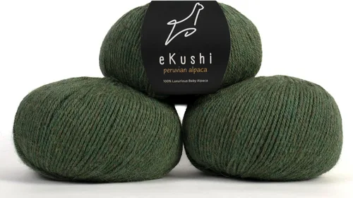 Vista 33 de 100% Hilo de Alpaca Baby para Tejer y Ganchillo - 1 Cono de Hilo Premium DK - Ligero, Hipoalergénico y Térmico Hecho en Perú - Ideal para Proyectos