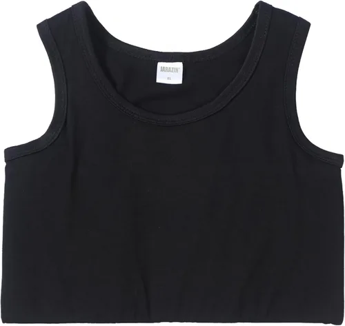 Vista 3 de JARAZIN Camiseta sin mangas con cierre elástico para mujer, diseño de Tomboy FTM