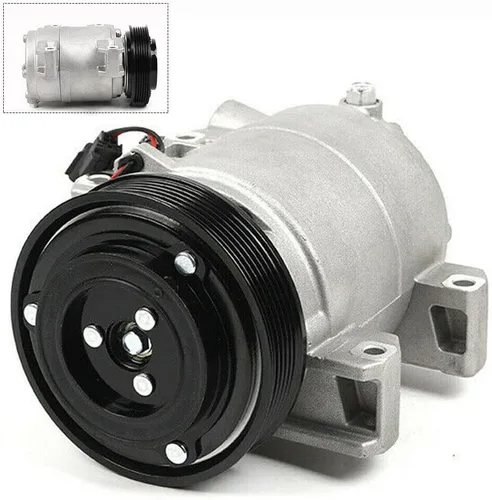 Vista 5 de Compresor de aire acondicionado con embrague, compresor de A/C CO 11200C, compresor de CA y embrague de A/C apto para 2008 2009 2010 2011 2012 2013