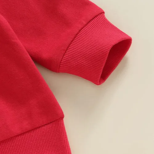 Vista 104 de Sudadera con cuello redondo para el día de San Valentín para bebé, niña, niño, para el día de San Valentín