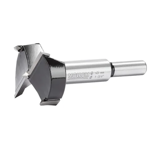 Vista 43 de MOLLOM Broca Forstner de carburo de 1/4" (6,3 mm)