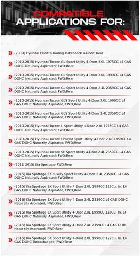 Vista 2 de R1 Concepts Frenos traseros y rotores Accesorios incluidos Kit de pastillas de freno y rotores de cerámica traseras Compatible con Hyundai