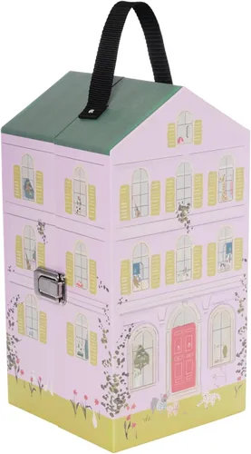 Vista 3 de Manhattan Toy Clara's Closet - Juego de 11 piezas portátil de peluche de ciervos para niños de 3 años en adelante