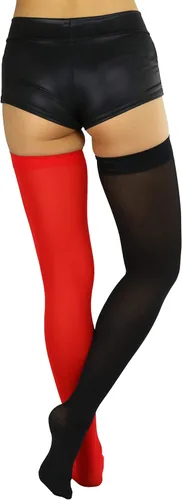 Vista 2 de ToBeInStyle. - Medias de nailon para mujer, al muslo, color opaco.
