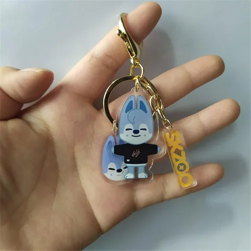 Vista 3 de KPOP Merchandise Stray Kids SKZOO - Llavero Stary para niños L