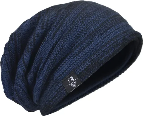 Vista 12 de Gorro de punto holgado con calavera de gran tamaño para hombre tipo skullcap