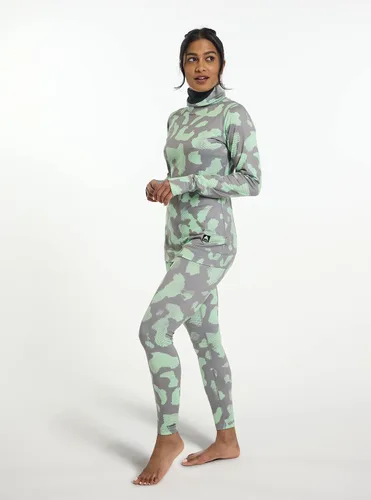 Vista 2 de Burton Camisa de cuello largo con capa base de peso medio para mujer