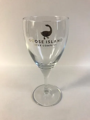 Vista 2 de Goose Island Beer Company - Vaso de cáliz de 12 oz - 1 vaso