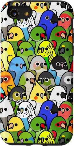 Vista 18 de Too Many Birds! Case for iPhone 17