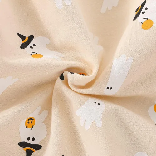 Vista 3 de FYBITBO Ropa de Halloween para bebé niña y niño, sudadera de manga larga, traje de otoño e invierno