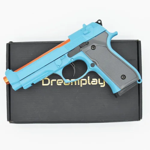 Vista 5 de Dreamplay Balas de juguete de repuesto, 100 balas y 6 accesorios de pistola de juguete de concha