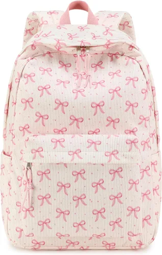 Vista 22 de BTOOP Mochila escolar para adolescentes, mochila grande de pana ligera, para niñas, niños, casual, escuela secundaria, universidad, Mochilas Daypack