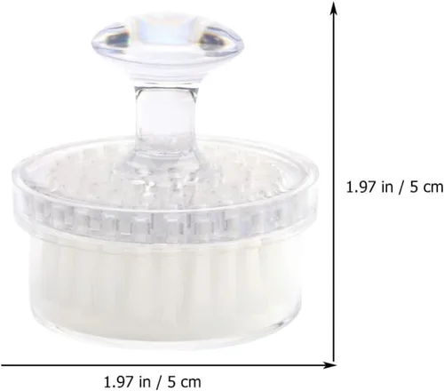 Vista 4 de COHEALI Cepillo de limpieza facial de alta limpieza limpiador de poros Cepillo exfoliante limpiador facial para piel
