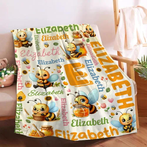 Vista 39 de Manta preescolar personalizada de bulldog para bebés, niños y niñas, sábanas de franela personalizadas súper suaves y ligeras, decoración para cuna