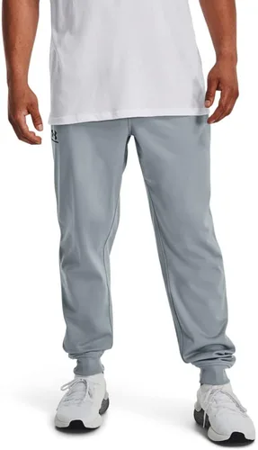 Vista 19 de Under Armour Sportstyle - Pantalones deportivos de tricot para hombre (011) Mod Gris/ Blanco