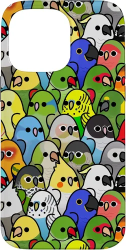 Vista 21 de Too Many Birds! Case for iPhone 17