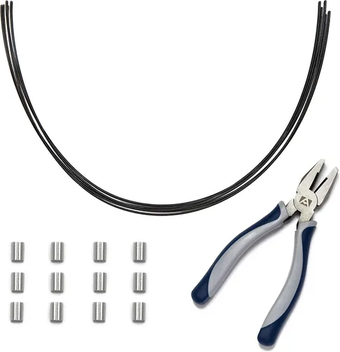 Vista 8 de Organización de cables, kit de correas de bricolaje – Correas de cable personalizables para computadoras, adaptadores y dongles – Cables de amarre