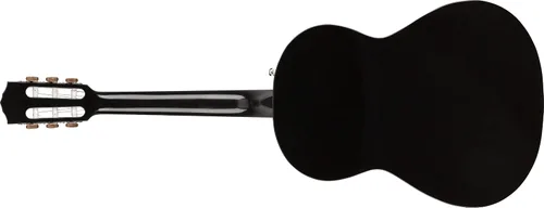 Vista 2 de Fender CN-60S - Guitarra acústica de concierto (nailon), color negro