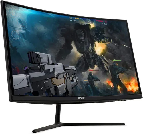 Vista 4 de acer EI272UR Pbmiiipx 27" 1500R Curvo WQHD (2560 x 1440) Monitor VA para juegos con tecnología AMD Radeon FreeSync2 HDR, 144Hz, pantalla certificada