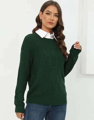 Vista 4 de Jouica Blusa de cuello falso desmontable con cuello Dickey para mujer