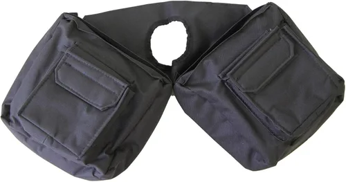 Vista 3 de AJ Tack Bolsa de cuerno de sillín