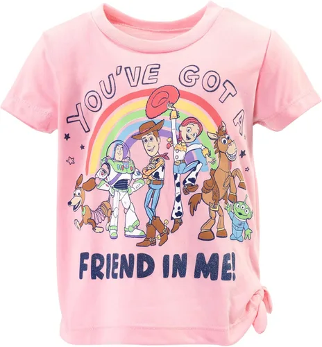 Vista 2 de Disney Lion King Toy Story Moana Simba Nala Jessie Woody - Conjunto de camiseta y pantalones cortos de bicicleta para niñas