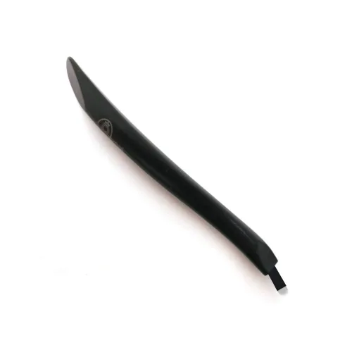 Vista 7 de 10 agujas desechables de microblading para maquillaje, 10 unidades, herramienta de mango de maquillaje permanente (12 planos curvos de 0.010 in (10))