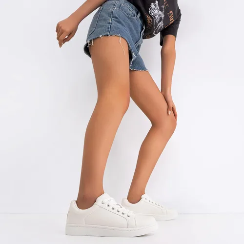 Vista 2 de Vepose Zapatillas de tenis casuales cómodas con cordones 8003 para mujer