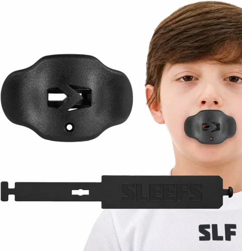 Vista 25 de SLEEFS Protector Bucal de Fútbol - Protector Bucal para Adultos/Jóvenes con Correa - Protector de Labios/Dientes - Sin Hervir - para Negro