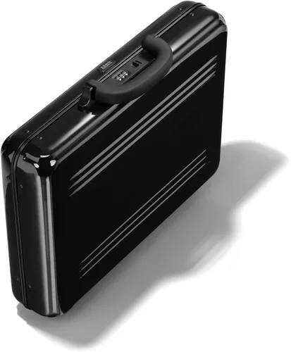Vista 4 de ZERO Halliburton Colección Edge Lightweight Brilliant Attache, Negro