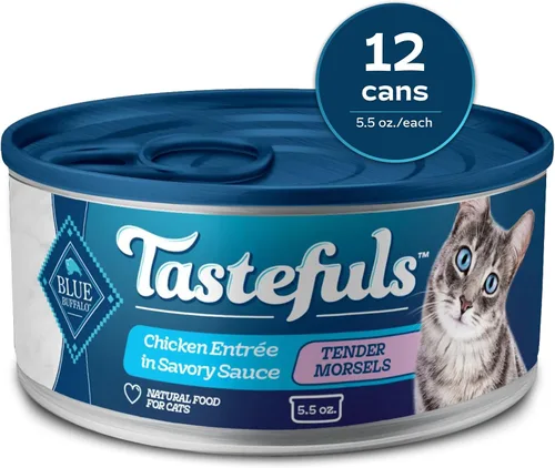 Vista 20 de Blue Buffalo Tastefuls - Paquete variado de alimentos húmedos para gatos