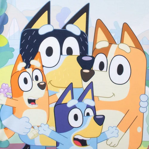 Vista 2 de Bluey Camisón de manga corta para niñas