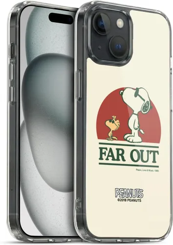 Vista 12 de Head Case Designs Funda de gel suave con licencia oficial de Peanuts Freak Flag Fly Woodstock 50th compatible con Apple iPhone 7 Plus/iPhone 8 Plus