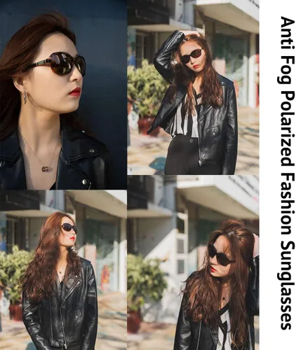 Vista 6 de Gafas de sol polarizadas para mujer, con protección UV polarizada.
