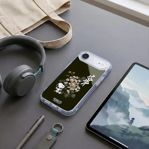 Vista 357 de Carcasa de gel para iPhone 7 Plus/iPhone 8 Plus, diseño de Snoopy Oriental de Peanuts, Badges