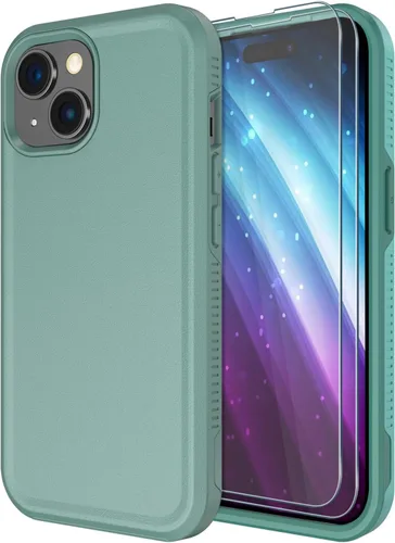 Vista 26 de Diverbox Funda para iPhone 11 [A prueba de golpes] [A prueba de caídas] [Protector de pantalla de vidrio templado], Funda de teléfono de Protección