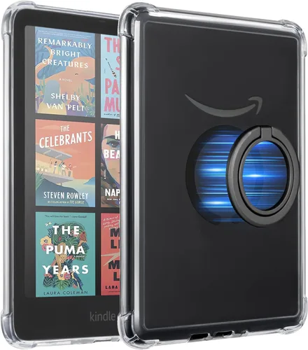 Vista 26 de iDLEHANDS Funda transparente exclusiva para Kindle Paperwhite de 6.8 pulgadas de 11ª generación 2021, ligera, a prueba de arañazos, cubierta trasera