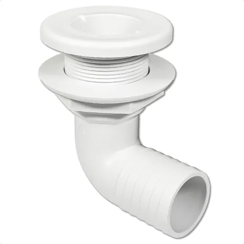Vista 9 de Five Oceans Accesorios de casco de 1-1/2 pulgadas para barco, polipropileno moldeado por inyección blanco, púas, resiste condiciones duras - FO1867