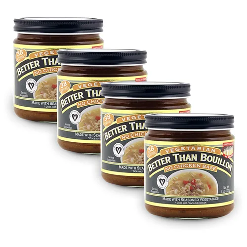 Vista 9 de Better Than Bouillon - Sazonador vegetariano sin base de pollo, 8 onzas