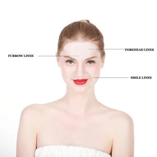 Vista 2 de 17pcs Anti-Envejecimiento Anti-Arrugas Parches Cara Para Rejuvenecer La Piel Elasticidad Y La Piel Levantamiento De La Piel, Almohadilla De Silicona