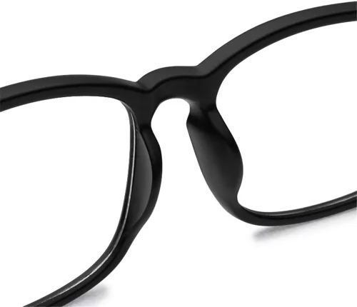 Vista 4 de Jcerki Gafas para miopía Gafas para distancia Gafas de miopía con montura negra Gafas unisex
