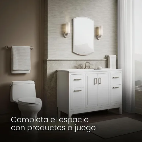 Vista 9 de Kohler Archer - Botiquín de baño de una sola puerta con espejo de 20 pulgadas de ancho y 31 pulgadas de alto 3073-NA, gabinete de pared de baño