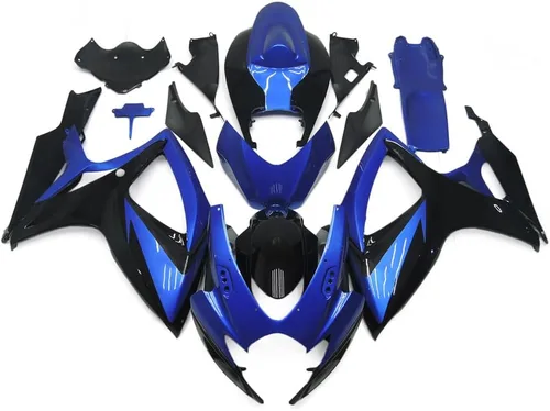 Vista 10 de Kit de Carenado Verde Militar de Inyección ABS Apto para 2006 2007 Suzuki GSXR600 GSXR750 K6 06 07 GSX-R600 GSX-R750 2006-2007 Conjunto